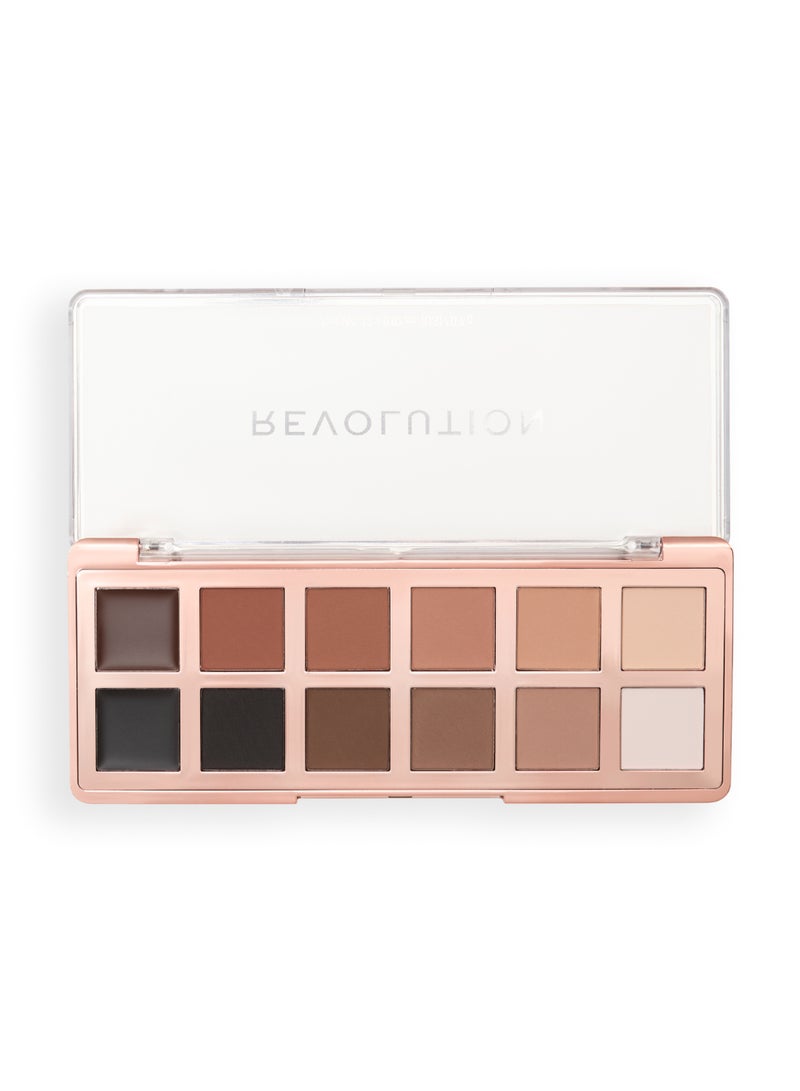 REVOLUTION The Master Icon Matte Nudes Palette - Image 4